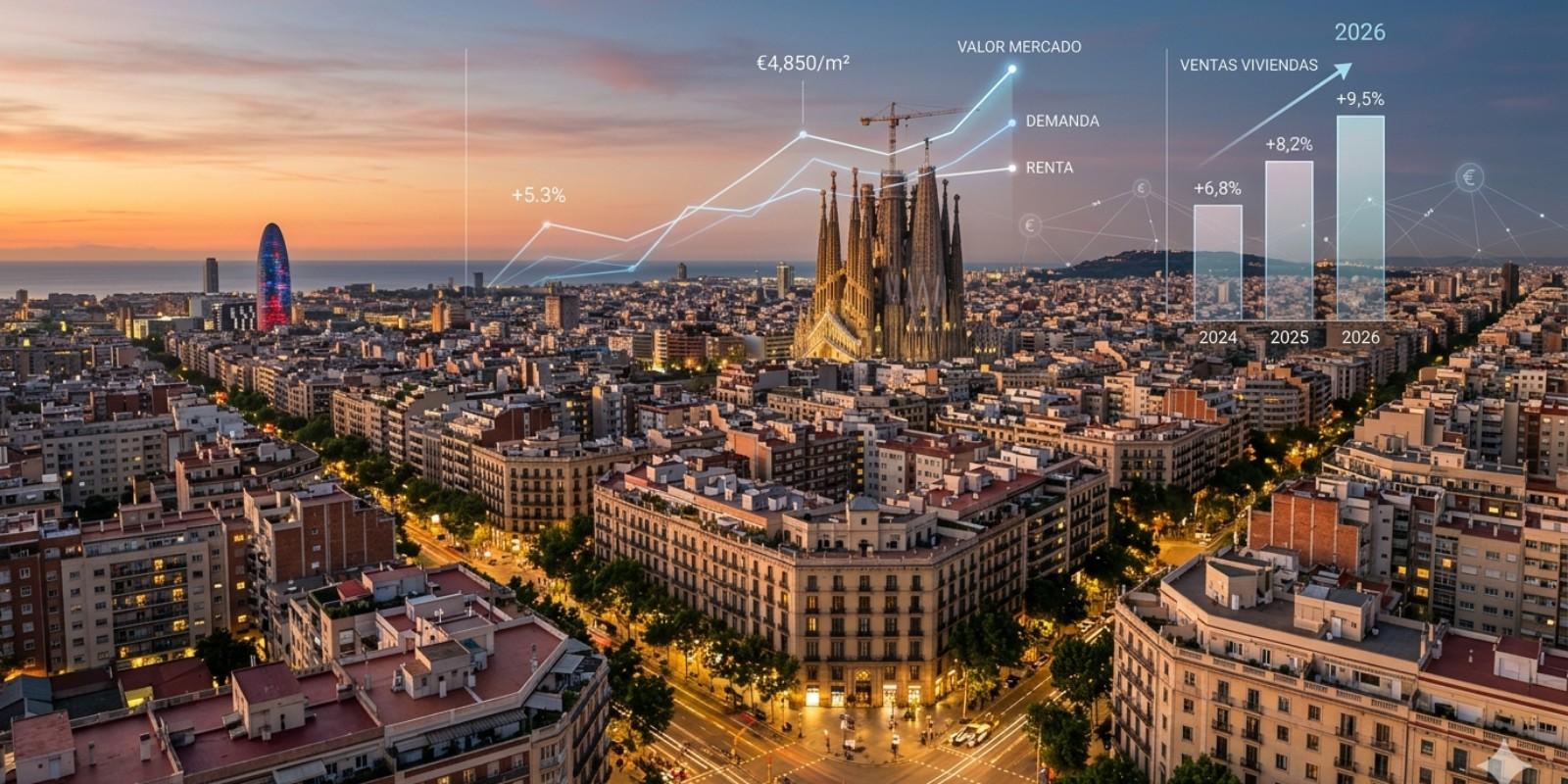 Mercado de la vivienda en Barcelona 2026: análisis y tendencias